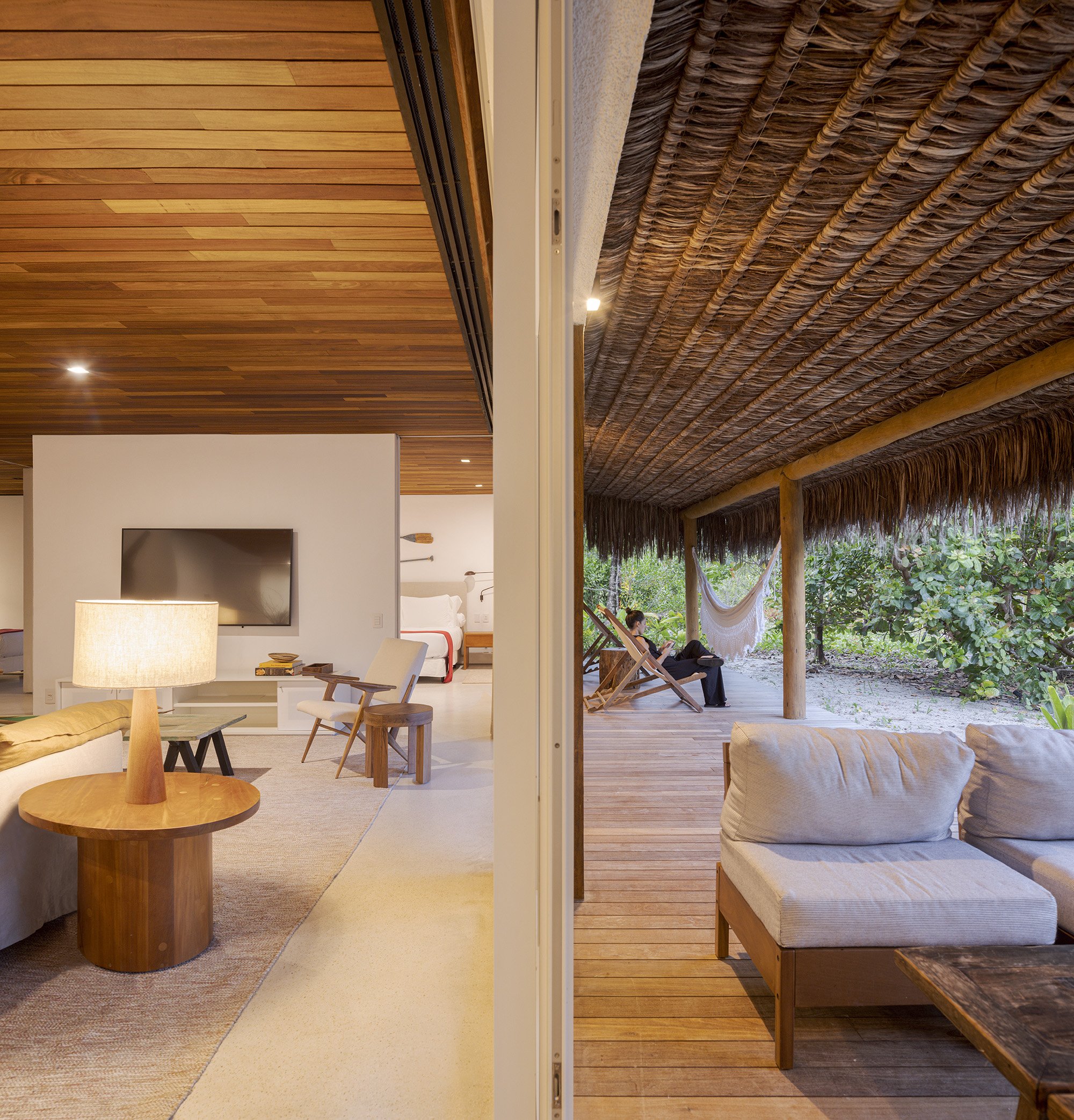 Fasano Trancoso interior architecture by Isay Weinfeld on Itapororoca Beach